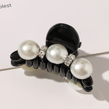 Christmas Gift Sweet Pearl Hair Clips for Women Girls Hair Claw Chic Barrettes Claw Crab Hairpins Makeup Hair Styling Fashion Hair Accessories
