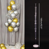 Cifeeo  7/11/13/19 Tubes Balloons Stand Holder Column Confetti Balloons Happy Birthday Balloon Kids Baby Shower Wedding Party Decoration