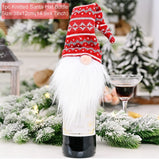 Christmas Wine Bottle Cover Merry Christmas Decorations For Home  Christmas Ornament New Year  Xmas Navidad Gifts