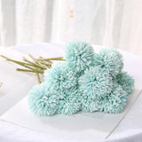 Cifeeo 1/5pcs Dandelion Flower Ball Simulation Bouquets Artificial Flower Wall Fake Flower Home Decoration Wedding Holding Flower