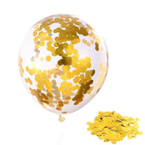 Cifeeo  10/15/20/25 Pcs Happy Birthday Party Decors Gold Confetti Balloon 12Inch Latex Balloons Wedding Decor Baby Shower Party Supplies