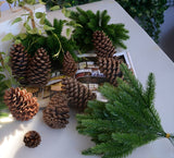 Christmas Gift 1Pack Christmas Fake Plants Pine Branches For Christmas Tree Wreath Decorations Xmas Tree Ornaments Kids Gift Supplies