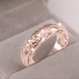 Cifeeo 2023  Creative Design Double Layer Copper Rings for Women Men Anniversary Jewelry Punk Hip Hop Retro Rings Night Club Party Gifts