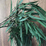 Christmas Gift 80g/35~45CM,Natural Plant Dried Flowers Forever Millet Leaves Bouquet,Preserved Eucalyptus Garland For Wedding Decoration,Home