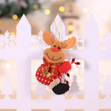 Christmas Gift Supplier 2021 Christmas Decorations for Home Pendants Navidad Christmas Tree Ornaments Hanging Doll Craft Decor Kids Gift