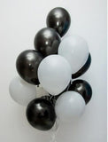 15 Pcs 10inch Blue/pink White Silver Mixed Latex Balloons For Happy Birthday Supplies Baby Shower Decoration Helium Balloon