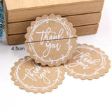 50PCS  DIY Kraft Tags Merry Christmas Labels Gift Wrapping Paper Hang Tags Santa Claus Paper Cards Christmas Party Supplies