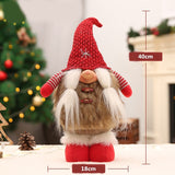 Christmas Decorations for Home Big Santa Claus Doll Children Xmas New Year Gift Christmas Tree Decor Wedding Party Supplies