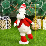 Christmas Gift 2021 Christmas Party Decoration Dolls Christmas Decoration for Tree Santa Claus Snowman Toys Figurines Decorazioni