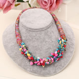 ZOSHI New Fashion Simulated Pearl Necklace for Women Flower Collars Trendy Necklaces & Pendants Statement Necklace Jewelry