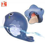 Bath Toys Baby Water Chain Clockwork Cute Cartoon Animal Tortoise Infant Swim Penguin Fish Wound-Up Kids Beach Water Bath Toy