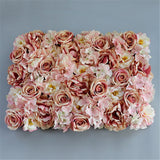 Christmas Gift 40x60cm Artificial Flower Wall Backdrop DIY Christmas Wedding Decoration Birthday Party Shop Window Flower Backdrop Panel Decor