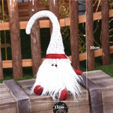 Christmas Decorations for Home Big Santa Claus Doll Children Xmas New Year Gift Christmas Tree Decor Wedding Party Supplies