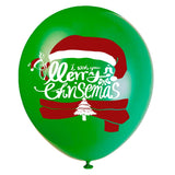 10pcs red/green Santa Xmas Tree christmas balloons gift new year party latex balloon christmas decorations for home navidad 2021