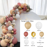 Cifeeo Balloon Garland Green Baby Shower Wedding Birthday Hen Party Decoration Bridal Shower Green White Chrome Gold Ballon 137Pcs/Set