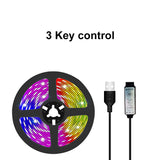 Cifeeo USB 5050 LED Strip Light  Bluetooth RGB 5V RGB Lights Flexible LED Lamp Tape Ribbon RGB TV Desktop Screen BackLight Diode Tape
