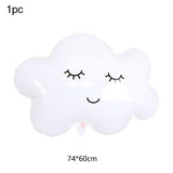 Cifeeo 1set Ice Cream Donut Lip Popcorn Candy Foil Balloons Baby Shower Happy Birthday Party Decoration Balloon Boy Girl Kid Cute Toys