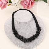 ZOSHI New Fashion Simulated Pearl Necklace for Women Flower Collars Trendy Necklaces & Pendants Statement Necklace Jewelry