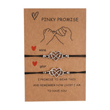 Christmas Gift 2pcs/set Charm Couple Friendship Bracelet Love Heart Daisy Volcanic Stone Bead Bangles Bracelet For Women Men Lucky Wish Jewelry