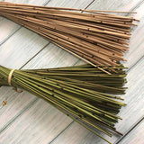 Christmas Gift Weight:About 2mm,100PCS/35CM Decorative Mini Bamboos Dried Natural Flowers Dry Miniature Bamboo,DIY Crafts Material,Home Decor