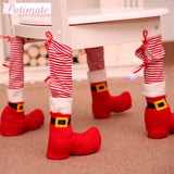 PATIMATE Christmas Chair Foot Cover Merry Christmas Decorations For Home  Christmas Ornaments Navidad Natal Gift New Year