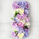 Luxury Wedding Road Cited Flowers Silk Rose Peony Hydrangea DIY Arched Door Flower Row Window T Station Wedding Decoration 50cm