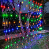 LED Net Light Outdoor Mesh Lights 3x2M 10x1M 6x4M Christmas Net Lights Fairy Garland Light for Trees Wedding Garden Decor