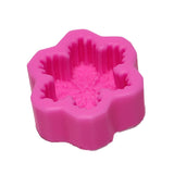 Christmas Silicone Snowflake Mold Candle Soap DIY Aromatherapy Plaster Candle Decorating Mould Candy Chocolate Making Tools