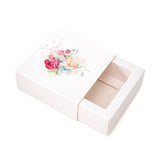 5pcs/Lot Handmade Soap Packaging With Clear Transparent Window Mini Paper Box Storage Favor Baby Shower Gift Decoration