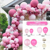 Rose Gold Balloon Arch Garland Kit Wedding Birthday Baloon Birthday Party Decor Kids Baby Shower Latex Confetti Ballon