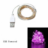 Christmas Gift 2m/3m/5m/10m Copper Wire Battery Box Garland LED Wedding Christmas Decoration for Home Decor New Year 2022 Party Festoon Light