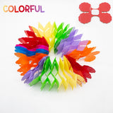 Back  To School Cifeeo 3.6M Multicolor Four Leaf Clover Paper Pull Flag Garlands Baby Shower Wedding Party Home DIY Decoration Craft Supplies