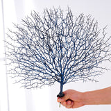 Cifeeo Christmas Gift Simple Plastic Peacock Coral Branch White Simulation Dry Branch Home Photo Studio Photography Decoration