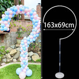 Christmas Gift Glow Party Balloons Column Stand Arch Stand Home Party LED Confetti Balloons with Clips Wedding Decoration Balloon Holder Stick