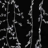 DIY long water drop 15 fork acrylic wire beads beads wedding handmade wedding accessories