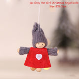 Cifeeo 2023 Christmas Angel Dolls Christmas Tree Decorations for Home Navidad Ornaments Natal Xmas Pandent New Year Gifts for Kids