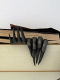 Unique Funny Bookmarks for Adult Thriller Devil's Hand Bookmarks Halloween Gift