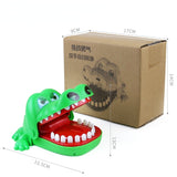 Hand-biting Crocodile Scary Toy Trick Decompression Game Children's Sound Light Shark Dinosaur Bite Finger Toy Children's Gift