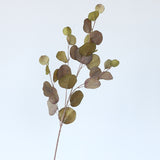 Christmas Gift Artificial Eucalyptus Flowers Plants Leaves Long Plastic Pole Silk Fake Plants Wall Decorative for Home Wedding Shooting Prop