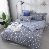 Cifeeo White Black Cow Leopard Printed Bed Cover Set Kids Duvet Cover Adult Boys Girls Bed Linen Bedsheet and Pillowcase Bedding Sets