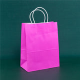 6pcs Gift Pakcaging Kraft Paper Bag Birthday Party Wedding Christmas New Year Child Favors Cookies Snack Decoration