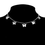 Fashion Necklaces Butterfly Necklace for Women Vintage Multilayer   Moon Star Charm Choker Necklaces Boho Pendant Jewelry