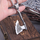 Stainless Steel Viking Axe key bottle opener viking necklace