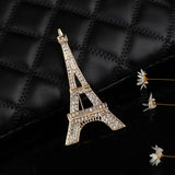 ZOSHI Fashion Jewelry Gold color Brooch Pins Austria Crystals Imitation Pearl Flower Brooch Wedding Accessories Vintage