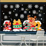 27Pcs Christmas Snowflake Window Sticker Christmas Wall Stickers Room Wall Decals Christmas Decorations for Home New Year 2021