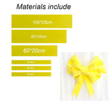 Large Bowknot DIY Handmade Accessories Make Foam Flower Party Wedding Arch Decor Home Background Wall Hanging Decoration