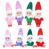 Christmas Gift Creative Christmas Elf Baby Doll Oranments Merry Christmas Decor For Home 2021 Happy New Year Pedents Noel Kids Gifts Favor