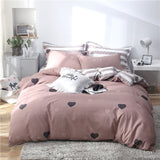 Cifeeo White Black Cow Leopard Printed Bed Cover Set Kids Duvet Cover Adult Boys Girls Bed Linen Bedsheet and Pillowcase Bedding Sets