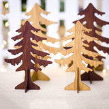 Christmas Gift Creative DIY Christmas tree Deer Wooden Craft Xmas Ornament Children's Gifts New Year Party Decor Home Table Decoration 62869