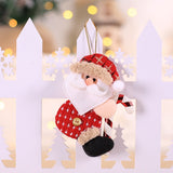 Christmas Gift Supplier 2021 Christmas Decorations for Home Pendants Navidad Christmas Tree Ornaments Hanging Doll Craft Decor Kids Gift